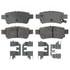 Raybestos PG-D1088C Disc Brake Pad Set Disc Brk Pad Set