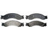 PGD1064M by RAYBESTOS - Raybestos Element3 Metallic Brake Pad Set