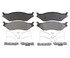 PGD1066M by RAYBESTOS - Raybestos Element3 Metallic Brake Pad Set