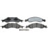 PGD1278M by RAYBESTOS - Raybestos Element3 Metallic Brake Pad Set