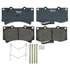Raybestos PGD1119C Disc Brake Pad Set Disc Brk Pad Set