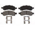 PGD1169C by RAYBESTOS - Brake Parts Inc Raybestos Element3 Overstock Ceramic Disc Brake Pad Set