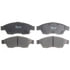 PGD1195C by RAYBESTOS - Raybestos Element3 Ceramic Brake Pad Set