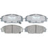 PG-D829C by RAYBESTOS - Raybestos Element3 Ceramic Brake Pad Set