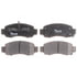 Raybestos PGD832C Disc Brake Pad Set Raybestos Element3 Ceramic Brake Pad Set