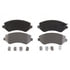 PG-D856M by RAYBESTOS - Brake Parts Inc Raybestos Element3 Overstock Metallic Disc Brake Pad Set