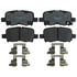 PG-D865C by RAYBESTOS - Brake Parts Inc Raybestos Element3 Overstock Ceramic Disc Brake Pad Set