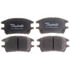 PGD930C by RAYBESTOS - Raybestos Element3 Ceramic Brake Pad Set