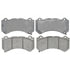 PGD1405M by RAYBESTOS - Raybestos Element3 Metallic Brake Pad Set