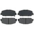 Raybestos PG-D1625C Disc Brake Pad Set Raybestos Element3 Ceramic Brake Pad Set