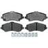 Raybestos PG D1273AC Disc Brake Pad Set Disc Brk Pad Set