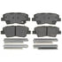 PG-D1313C by RAYBESTOS - Brake Parts Inc Raybestos Element3 Overstock Ceramic Disc Brake Pad Set