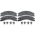 PGD1330M by RAYBESTOS - Raybestos Element3 Metallic Brake Pad Set