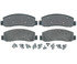 PGD1333M by RAYBESTOS - Raybestos Element3 Metallic Brake Pad Set