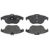 PG D1341M by RAYBESTOS - Raybestos Element3 Metallic Brake Pad Set