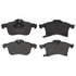 Raybestos PGD1361C Disc Brake Pad Set Raybestos Element3 Ceramic Brake Pad Set