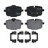 Raybestos PGD1469M Disc Brake Pad Set Raybestos Element3 Metallic Brake Pad Set
