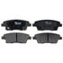 PGD1551C by RAYBESTOS - Raybestos Element3 Ceramic Brake Pad Set