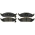 SGD650C by RAYBESTOS - Raybestos Service Grade Ceramic Brake Pad Set