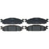 SGD1508C by RAYBESTOS - Raybestos Service Grade Ceramic Brake Pad Set
