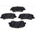 SGD1593C by RAYBESTOS - Raybestos Service Grade Ceramic Brake Pad Set