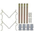 H15729A by RAYBESTOS - Raybestos R-Line Disc Brake Hardware Kit