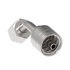 04Z-08D by WEATHERHEAD - Eaton Weatherhead Z Series Crimp Hose Fittings Female Swivel DIN 24 Seat 45 Light