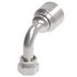 04Z-J36-BG by WEATHERHEAD - Eaton Weatherhead Z Series Crimp Hose Fittings Female ORS Swivel Medium Drop 90 Elbow