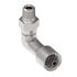 04Z-M04-BG by WEATHERHEAD - Eaton Weatherhead Z Series Crimp Hose Fittings Male Pipe Swivel 90 Elbow