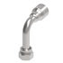 04Z-A66-BG by WEATHERHEAD - Eaton Weatherhead Z Series Crimp Hose Fittings Female ORS Swivel Long Drop 90 Elbow