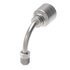 04Z-B65 by WEATHERHEAD - Eaton Weatherhead Z Series Crimp Hose Fittings Inverted Male Swivel 90 Elbow