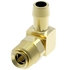 05704B-B64 by WEATHERHEAD - Eaton Weatherhead 057 B Series Field Attachable Hose Fittings Inverted Male Swivel 90 Elbow