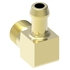 05704B-C02 by WEATHERHEAD - Eaton Weatherhead 057 B Series Field Attachable Hose Fittings Male Pipe Rigid 90 Elbow