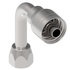 08Z-648-BG by WEATHERHEAD - Eaton Weatherhead Z Series Crimp Hose Fittings JIC 37 Female Swivel 90 Long Drop Elbow