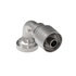 08Z-G71-BG by WEATHERHEAD - Eaton Weatherhead Z Series Crimp Hose Fittings Split Flange 90 Tube Elbow Code 61