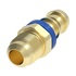 10004B-304 by WEATHERHEAD - Eaton Weatherhead 100 B Series Field Attachable Hose Fittings SAE 45 Flare Male Rigid