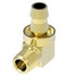 10005B-C02 by WEATHERHEAD - Eaton Weatherhead 100 B Series Field Attachable Hose Fittings Male Pipe Rigid 90 Elbow