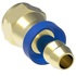 10006B-406-BG by WEATHERHEAD - Eaton Weatherhead 100 B Series Field Attachable Hose Fittings SAE 45 Flare Female Swivel