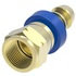 10006B-406-BG by WEATHERHEAD - Eaton Weatherhead 100 B Series Field Attachable Hose Fittings SAE 45 Flare Female Swivel