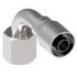 06906E-466 by WEATHERHEAD - Eaton Weatherhead 069 E Series Crimp Hose Fittings SAE 45 Female Swivel 90 Tube Elbow