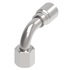 06906E-466 by WEATHERHEAD - Eaton Weatherhead 069 E Series Crimp Hose Fittings SAE 45 Female Swivel 90 Tube Elbow