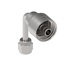 06Z-446-BG by WEATHERHEAD - Eaton Weatherhead Z Series Crimp Hose Fittings SAE 45 Female Swivel 90 Long Drop Elbow