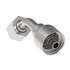 06Z-46P-BG by WEATHERHEAD - Eaton Weatherhead Z Series Crimp Hose Fittings BSPP 60 Cone Female 45 Elbow