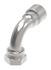 12Z-A36 by WEATHERHEAD - Eaton Weatherhead Z Series Crimp Hose Fittings Female ORS Swivel Short Drop 90 Elbow