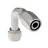 24706N-446 by WEATHERHEAD - Eaton Weatherhead 247 N series Field Attachable Hose Fittings SAE 45 Female Swivel 90 Long Drop Elbow