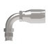 21306N-E06 by WEATHERHEAD - Eaton Weatherhead 213 N series Field Attachable Hose Fittings Inverted Male Swivel 90 Elbow