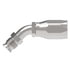 21306N-E46 by WEATHERHEAD - Eaton Weatherhead 213 N series Field Attachable Hose Fittings Inverted Male Swivel 45 Elbow