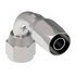 24712N-472 by WEATHERHEAD - Eaton Weatherhead 247 N series Field Attachable Hose Fittings SAE 45 Female Swivel 90 Elbow