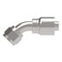 32706E-686 by WEATHERHEAD - Eaton Weatherhead 327 E series Crimp Hose Fittings Female JIC/SAE 37 Swivel 45 Elbow