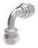 32706E-666 by WEATHERHEAD - Eaton Weatherhead 327 E series Crimp Hose Fittings Female JIC/SAE 37 Swivel 90 Elbow